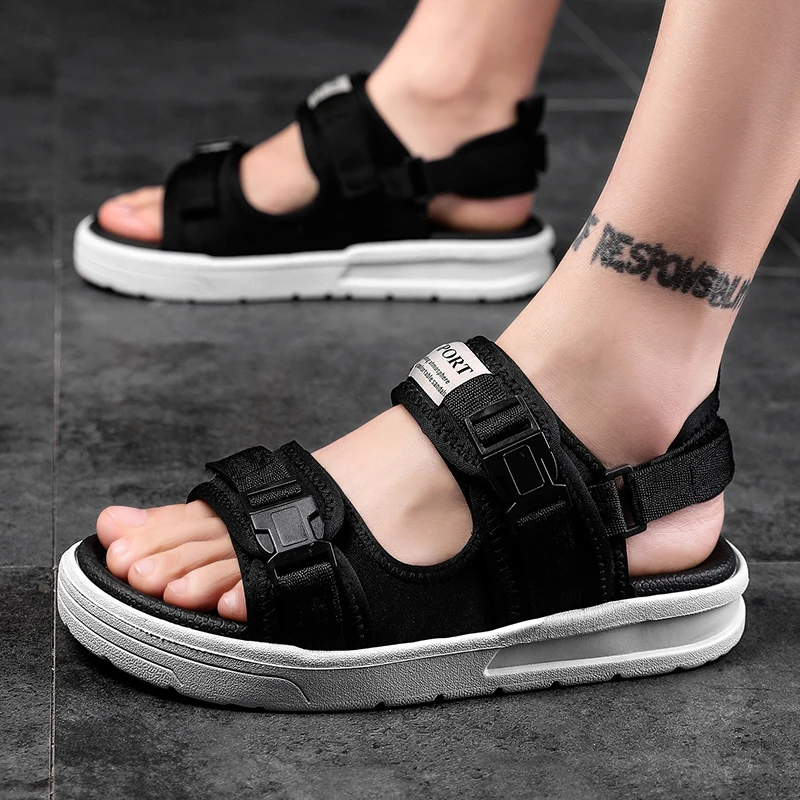 Unisex Men Sandal Shoes Couple Black Sandalias Hombre Ultralight Mens Sandals Summer Beach Sandals Men Plus Size 36-48
Unisex Men Sandal Shoes Couple Black Sandalias Hombre Ultralight Mens Sandals Summer Beach Sandals Men Plus Size 36-48