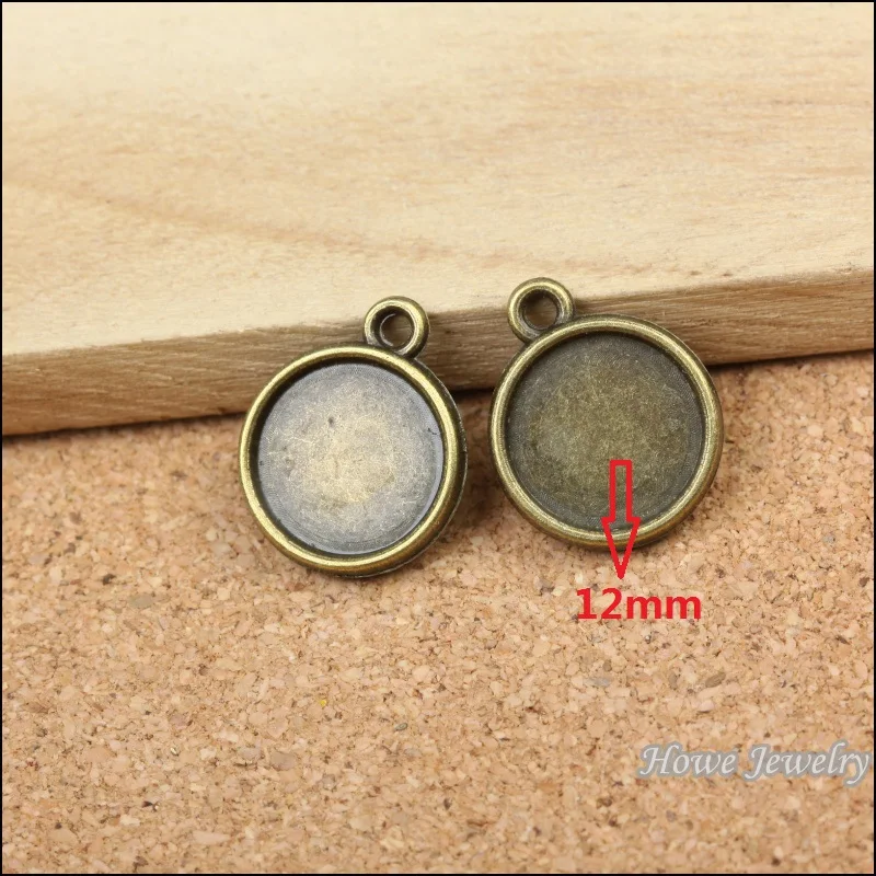 120pcs round Cameo/Cabochon frame charm antique bronze fit for maxi Necklaces & Pendants 18*15mm (fit 12mm)
120pcs round Cameo/Cabochon frame charm antique bronze fit for maxi Necklaces & Pendants 18*15mm (fit 12mm)