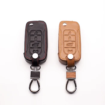 For Jeep 2015 2016 2017 Flip Keyless Shell Genuine Leather Skin Case Fob car key cover 4 Button Cover Cap Remote Keyboard cover
For Jeep 2015 2016 2017 Flip Keyless Shell Genuine Leather Skin Case Fob car key cover 4 Button Cover Cap Remote Keyboard cover