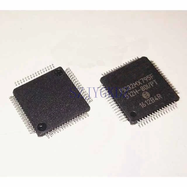 Pic32mx795f512h-80i/pt Mcu 32-bit Pic32 Pic Risc 512kb Flash 2.5v/3.3v 64-pin Tqfp Pic32mx795f512ht-80i Pt
Pic32mx795f512h-80i/pt Mcu 32-bit Pic32 Pic Risc 512kb Flash 2.5v/3.3v 64-pin Tqfp Pic32mx795f512ht-80i Pt