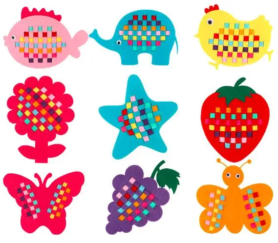 1pcs Kindergarten manual Diy Handmade Crafts Weave cloth Early Learning Education Toys Montessori Teaching Aids Math Toys
1pcs Kindergarten manual Diy Handmade Crafts Weave cloth Early Learning Education Toys Montessori Teaching Aids Math Toys