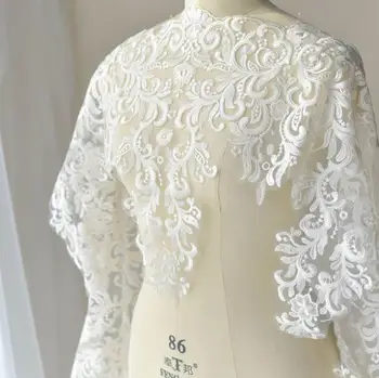 Cindylaceshow Wedding Dress Lace Trim Bridal Gown Fabric Applique Flower Ivory Embroidered Scallop Sewing Lace Apparel Edge 42cm
Cindylaceshow Wedding Dress Lace Trim Bridal Gown Fabric Applique Flower Ivory Embroidered Scallop Sewing Lace Apparel Edge 42cm