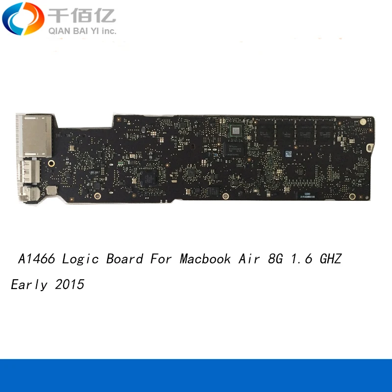 Motherboard A1466 Logic Board For Macbook Air 1.6 GHZ I5-5650U 8G EMC2925 Early 2015
Motherboard A1466 Logic Board For Macbook Air 1.6 GHZ I5-5650U 8G EMC2925 Early 2015