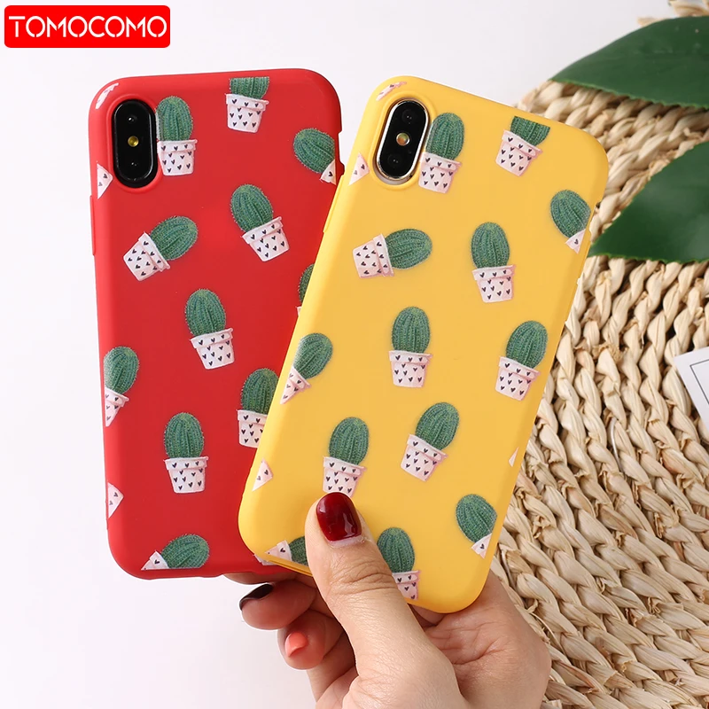 Candy Color Cactus Plants Soft TPU Silicone Matte Case Fundas Coque Cover For iPhone 11 Pro 6 6S 5 8 8Plus X XS Max 7 7Plus
Candy Color Cactus Plants Soft TPU Silicone Matte Case Fundas Coque Cover For iPhone 11 Pro 6 6S 5 8 8Plus X XS Max 7 7Plus