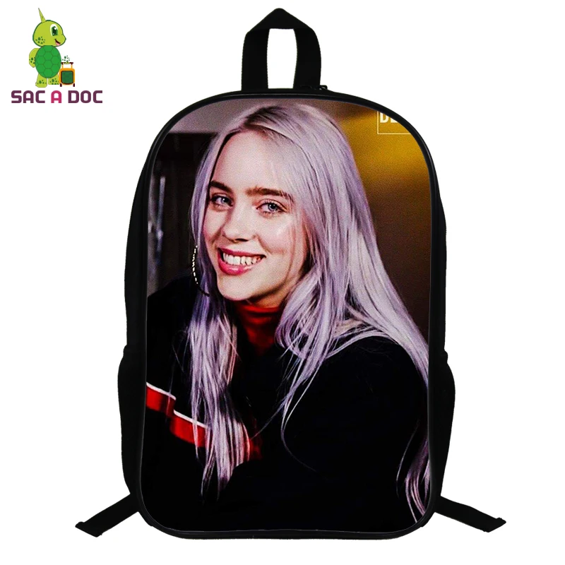 14.5 Inch Student School Bags Billie Eilish Prints Teenager Schoolbag Cartoon Girls Backpacks Gift Bag Knapsack Travel Backpack
14.5 Inch Student School Bags Billie Eilish Prints Teenager Schoolbag Cartoon Girls Backpacks Gift Bag Knapsack Travel Backpack