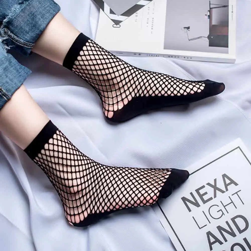 New Fashion Style 1 pair Hot selling Women Socks Cool Net Socks Sexy Hollow Mesh Socks Fish Mesh Nice Short Socks
New Fashion Style 1 pair Hot selling Women Socks Cool Net Socks Sexy Hollow Mesh Socks Fish Mesh Nice Short Socks