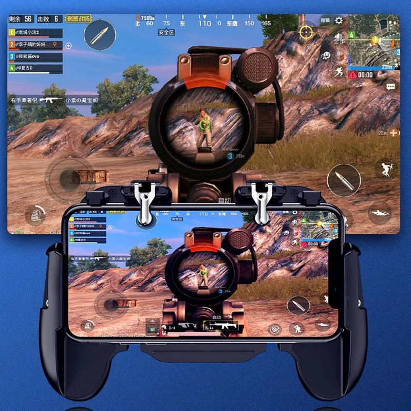 Pubg Mobile Controller with Cooling Fan Mobile Phone L1R1 Controller Holder for Smartphone Games Trigger Free Fire for Iphone
Pubg Mobile Controller with Cooling Fan Mobile Phone L1R1 Controller Holder for Smartphone Games Trigger Free Fire for Iphone