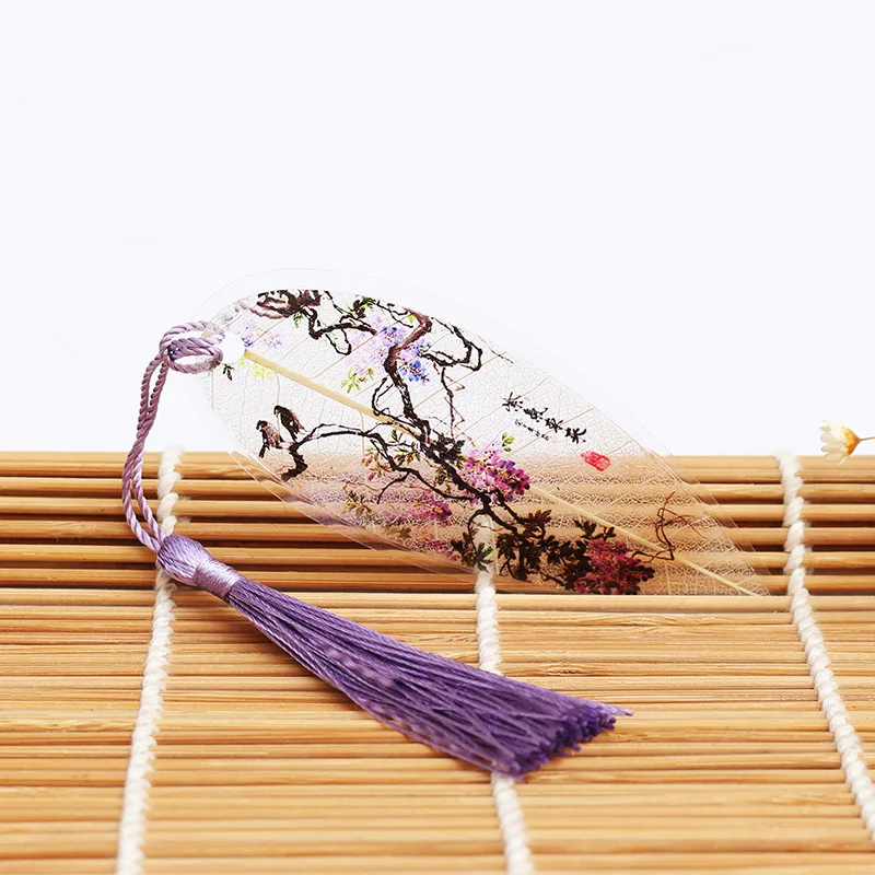 Creative Party Gifts Romantic wisteria flowers pattern Bookmark,natural Collectibles leaves vein Bookmarks Creative Stationery
Creative Party Gifts Romantic wisteria flowers pattern Bookmark,natural Collectibles leaves vein Bookmarks Creative Stationery