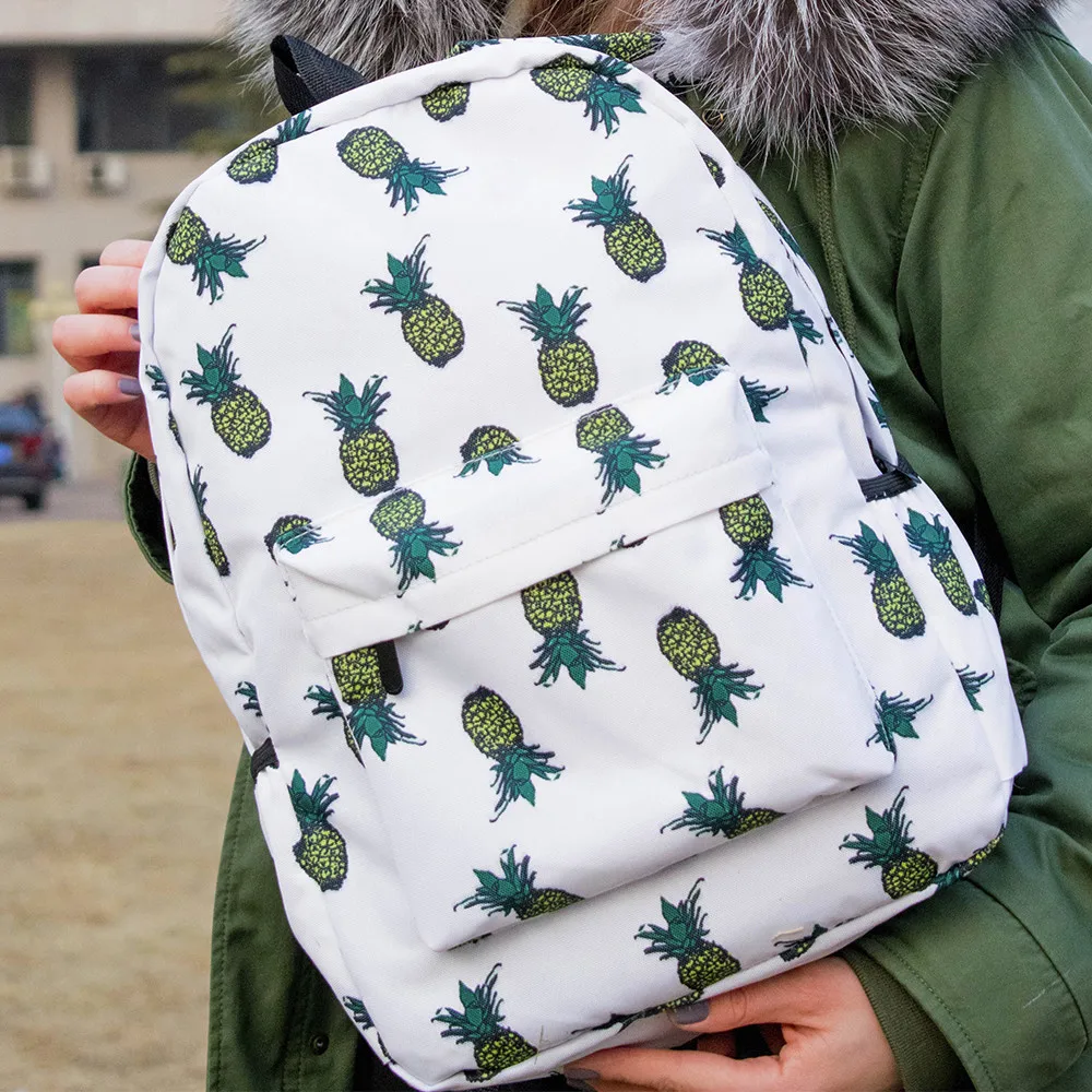 women backpack school bags canvas Fresh Style Pineapple Print Large-Capacity Storage bagpack Female Travel Backpack mochila new
women backpack school bags canvas Fresh Style Pineapple Print Large-Capacity Storage bagpack Female Travel Backpack mochila new
