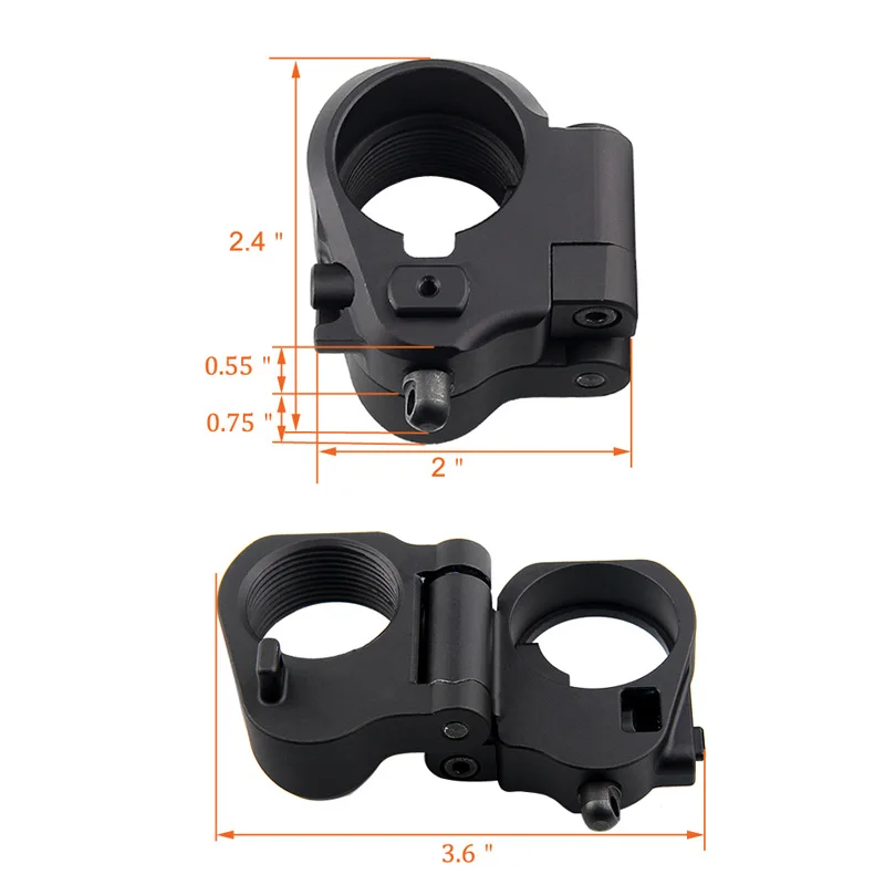 AR Folding Stock Adapter For M16M4 SR25 Series GBB(AEG) RL2-0042-07