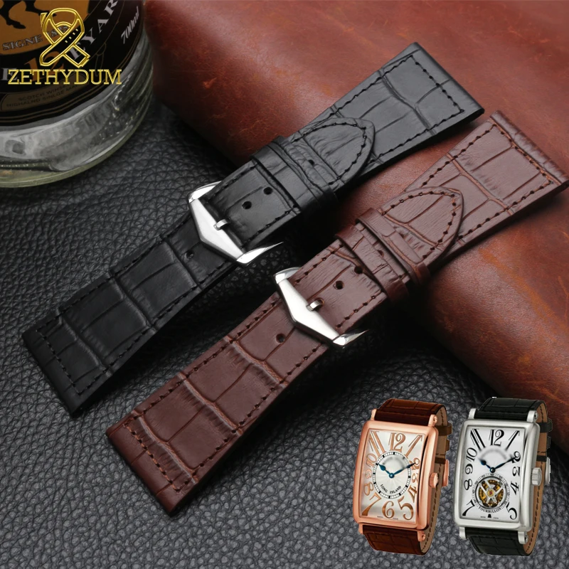 Genuine leather bracelet 26mm 22mm watchband 30mm for FM6000H watch strap wristwatches band double head layer cowhide watch band
Genuine leather bracelet 26mm 22mm watchband 30mm for FM6000H watch strap wristwatches band double head layer cowhide watch band