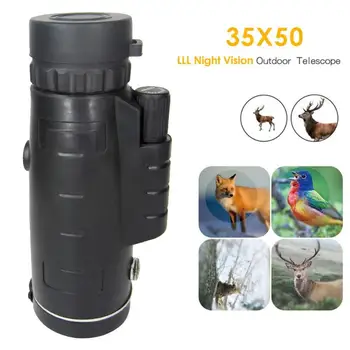 Night Vision HD Outdoor Monocular Telescope 35X50 BAK4 Portable HD Vision Focusable Telescope for Travel With Compass
Night Vision HD Outdoor Monocular Telescope 35X50 BAK4 Portable HD Vision Focusable Telescope for Travel With Compass