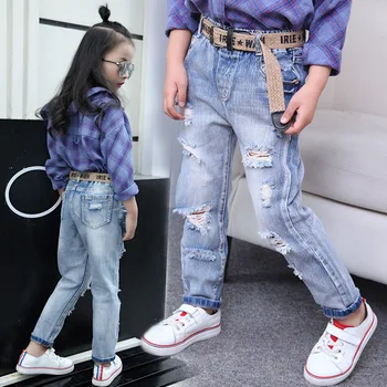 Spring Clothes New Pattern Children Jeans Light Colour Bound Feet Pants Kids Jeans Trousers
Spring Clothes New Pattern Children Jeans Light Colour Bound Feet Pants Kids Jeans Trousers