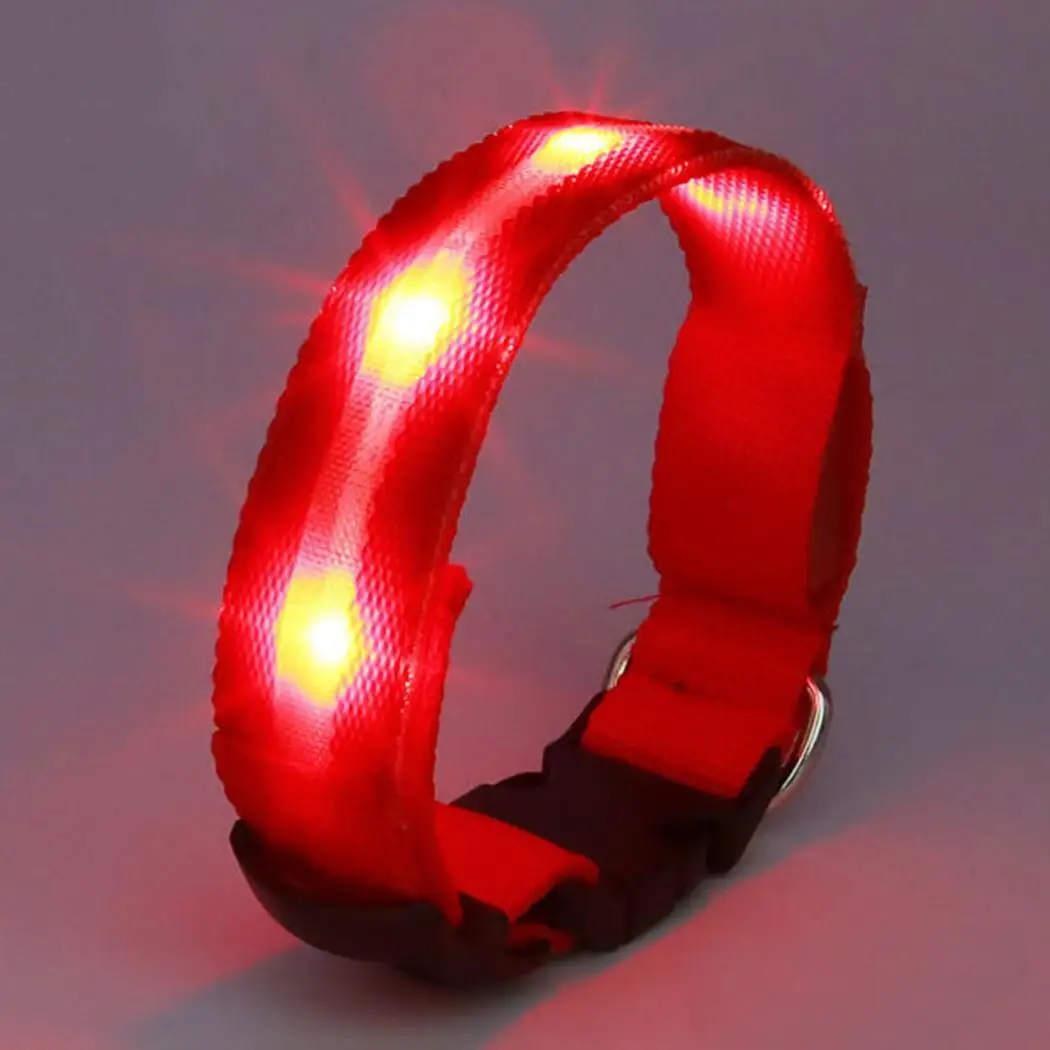 LED Light Up Dog Collar Adjustable Medium Dog, Large Nylon Pet Night Cat, Dog, Safety Collars Dogs Accessory
LED Light Up Dog Collar Adjustable Medium Dog, Large Nylon Pet Night Cat, Dog, Safety Collars Dogs Accessory