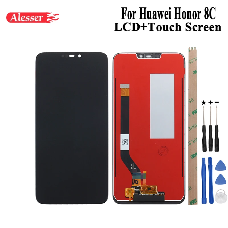 Alesser For Huawei Honor 8C BKK-AL10 LCD Display and Touch Screen Assembly Repair Parts +Tools +Adhesive For Huawei Honor 8C
Alesser For Huawei Honor 8C BKK-AL10 LCD Display and Touch Screen Assembly Repair Parts +Tools +Adhesive For Huawei Honor 8C