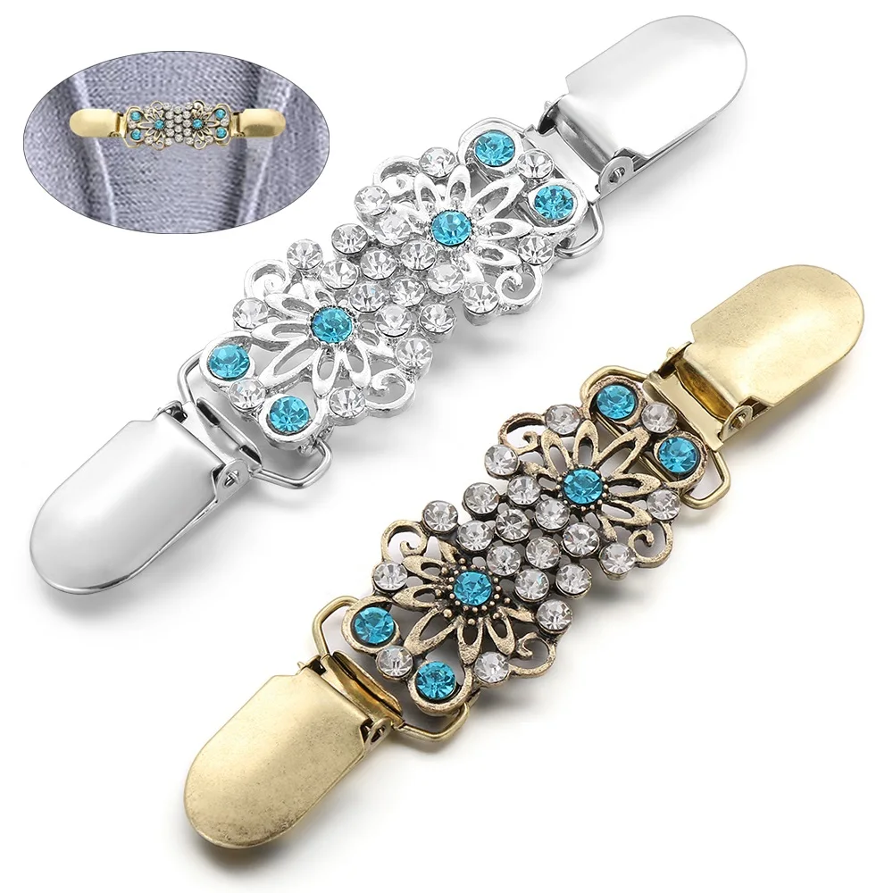 1Pc Women Fashion Vintage Elegant Sweater Crystal Shawl Duck Clip Clasps Clothing Pins Antique Silver Clips Cardigan Collar Clip
1Pc Women Fashion Vintage Elegant Sweater Crystal Shawl Duck Clip Clasps Clothing Pins Antique Silver Clips Cardigan Collar Clip