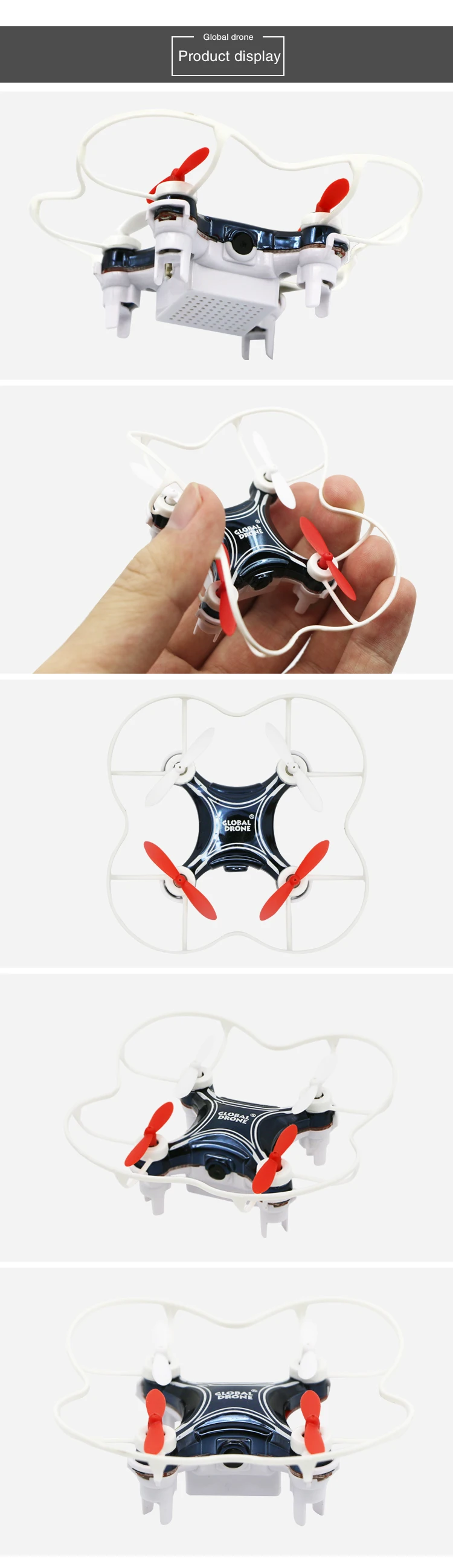 09-GW009C-1 RC Helicopter Quadcopter Dron Altitude Hold Micro Drone Quadrocopter Mini Drone with Camera HD VS S9 E59