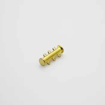 10PCS Wholesale 19x6mm Machining metal parts 3-Row button plug Fittings for Ornaments Jewelry Making Design Gold-Color DIY
10PCS Wholesale 19x6mm Machining metal parts 3-Row button plug Fittings for Ornaments Jewelry Making Design Gold-Color DIY