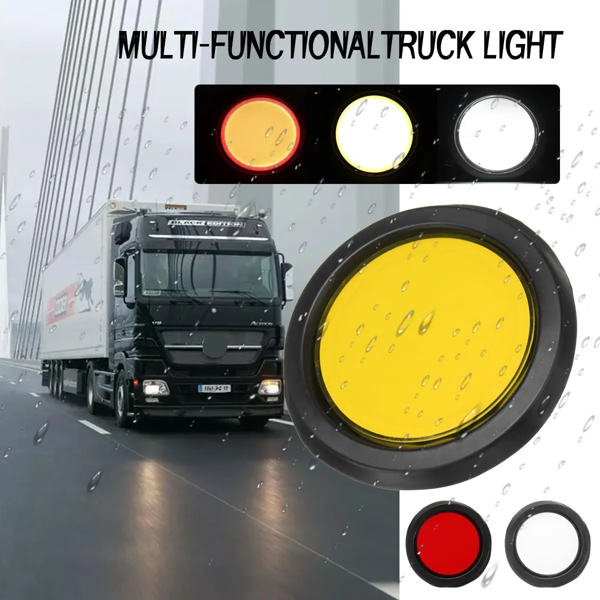 24V Car Round LED Rear Tail Light Warning Lights Break Light Waterproof Turn Signal Reversing Light Lamp for Car Trailer Truck
24V Car Round LED Rear Tail Light Warning Lights Break Light Waterproof Turn Signal Reversing Light Lamp for Car Trailer Truck