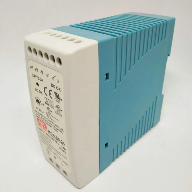 Guide rail MDR-60-24 switching power supply, 60w high frequency switching power supply, 24v transformer
Guide rail MDR-60-24 switching power supply, 60w high frequency switching power supply, 24v transformer