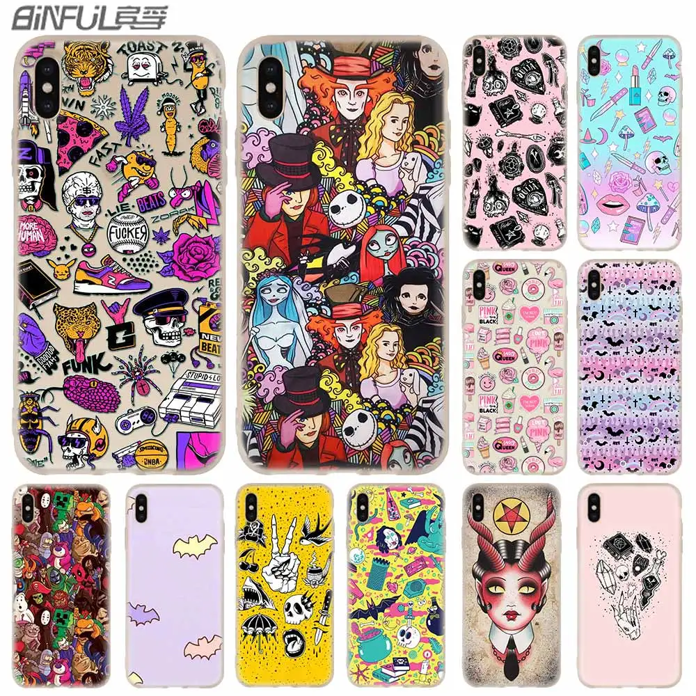 Girly Pastel Witch Goth Special Luxury Cover Case Silicone soft for iPhone X XS Max XR 6 6S 7 8 Plus 5 5S SE 4 4S Phone Cases
Girly Pastel Witch Goth Special Luxury Cover Case Silicone soft for iPhone X XS Max XR 6 6S 7 8 Plus 5 5S SE 4 4S Phone Cases