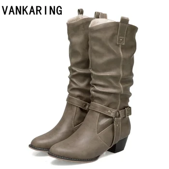 retro pu leather high heel autumn winter boots shoes ladies ankle boots cozy work shoes platform mid calf boots for women shoes
retro pu leather high heel autumn winter boots shoes ladies ankle boots cozy work shoes platform mid calf boots for women shoes