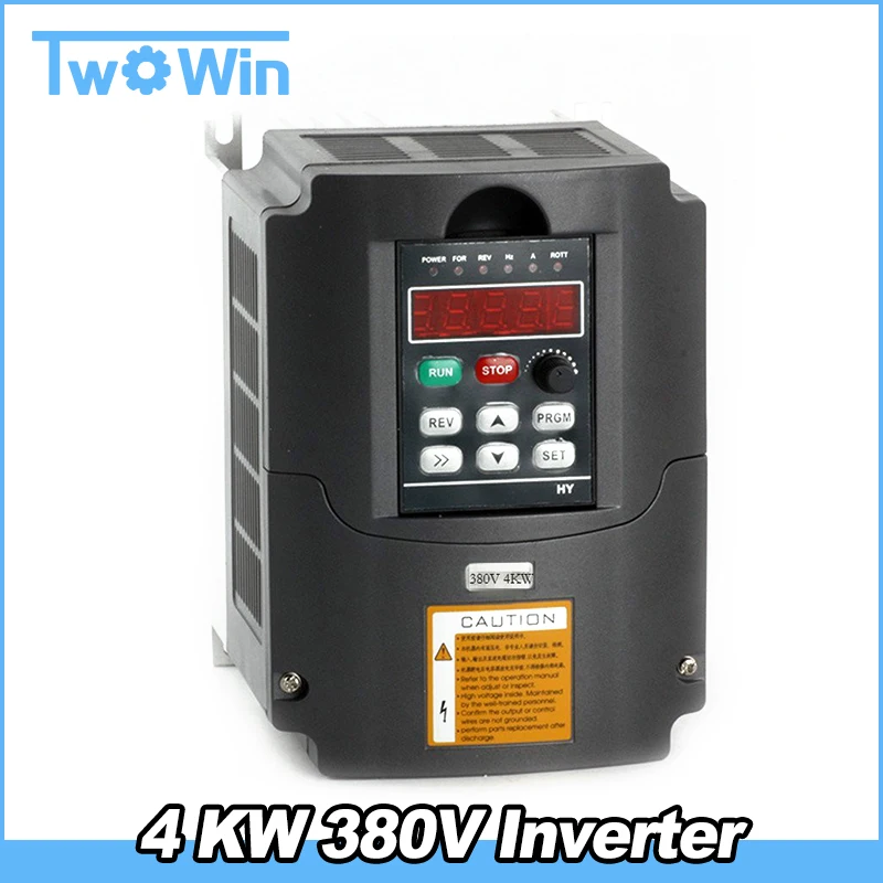 4kw 380v AC 5HP VFD Variable Frequency Drive VFD Inverter 3 Phase Input 3 Phase Output Frequency inverter spindle motor
4kw 380v AC 5HP VFD Variable Frequency Drive VFD Inverter 3 Phase Input 3 Phase Output Frequency inverter spindle motor