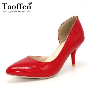 TAOFFEN women thin high heel shoes stiletto pointed toe quality female heeled pumps heels shoes plus big size 30-50 P16613-1
TAOFFEN women thin high heel shoes stiletto pointed toe quality female heeled pumps heels shoes plus big size 30-50 P16613-1