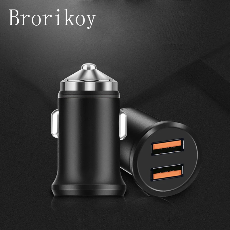 Brorikoy 2 USB Car Charger for iPad iPhone Fast Charging Universal Car-Charger Adapter for Huawei P10 Xiaomi mi5 12V Power
Brorikoy 2 USB Car Charger for iPad iPhone Fast Charging Universal Car-Charger Adapter for Huawei P10 Xiaomi mi5 12V Power
