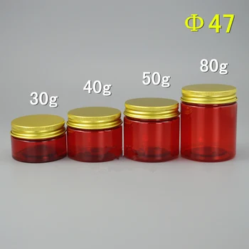 50 pcs Free Shipping 30 40 50 80 g/ml Empty Red Plastic Cans Bank For Spices Storage Butter Cream Sample Pack Containers
50 pcs Free Shipping 30 40 50 80 g/ml Empty Red Plastic Cans Bank For Spices Storage Butter Cream Sample Pack Containers