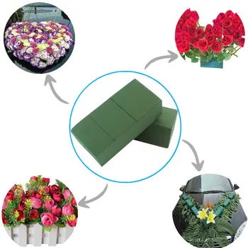 10pcs Floral Foam Brick Florist Inserting Dry Flower Bouquet Holder Blocks For Florist Bridal Shower Wedding Party Supply
10pcs Floral Foam Brick Florist Inserting Dry Flower Bouquet Holder Blocks For Florist Bridal Shower Wedding Party Supply