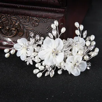 Yarn White Flower Pearl Hair Pins Crystal Rhinestone Hairpins Tiaras de Noiva Headpiece Bridal Hair Jewelry Women Accessories LB 
Yarn White Flower Pearl Hair Pins Crystal Rhinestone Hairpins Tiaras de Noiva Headpiece Bridal Hair Jewelry Women Accessories LB