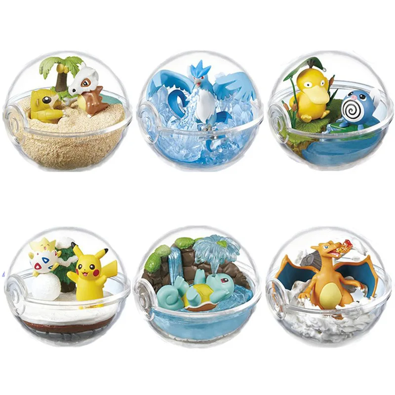 6Box/Set Transparent Super Ball Pika Blastoise Charmander Psyduck pokemones Action Figure Toys Room Model Decoration for Kids
6Box/Set Transparent Super Ball Pika Blastoise Charmander Psyduck pokemones Action Figure Toys Room Model Decoration for Kids