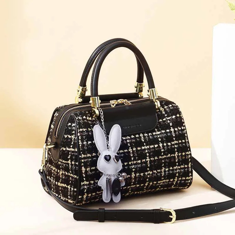 NEW Polyester Lattice pattern Women Handbag Female Crossbody Bags for Women bags for Ladies Shoulder Bag Boston Korean Style
NEW Polyester Lattice pattern Women Handbag Female Crossbody Bags for Women bags for Ladies Shoulder Bag Boston Korean Style