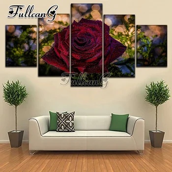 FULLCANG needlework diy 5 pieces diamond painting "rose flowers" full square/round drill 5d cross stitch embroidery kits FC079
FULLCANG needlework diy 5 pieces diamond painting "rose flowers" full square/round drill 5d cross stitch embroidery kits FC079
