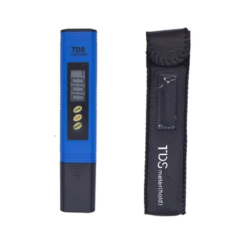 dark blue Electronic Tester Titanium alloy Digital TDS Meter Water Quality Purity Tester Filter Pen Stick Tester TDS-3 TEMP PPM
dark blue Electronic Tester Titanium alloy Digital TDS Meter Water Quality Purity Tester Filter Pen Stick Tester TDS-3 TEMP PPM