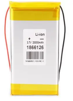 Free ship 3.7v 20000mah 1866126 polymer lithium rechargeable battery li-ion li-po battery for power bank
Free ship 3.7v 20000mah 1866126 polymer lithium rechargeable battery li-ion li-po battery for power bank