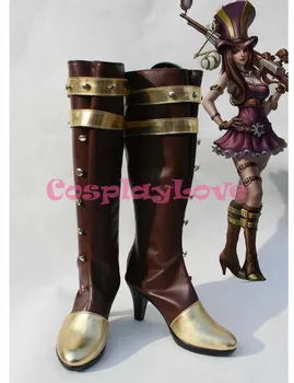 Custom Made American Game LOL Caitlyn the Sheriff of Piltover Cosplay Shoes Boots For Christmas Halloween Festival
Custom Made American Game LOL Caitlyn the Sheriff of Piltover Cosplay Shoes Boots For Christmas Halloween Festival