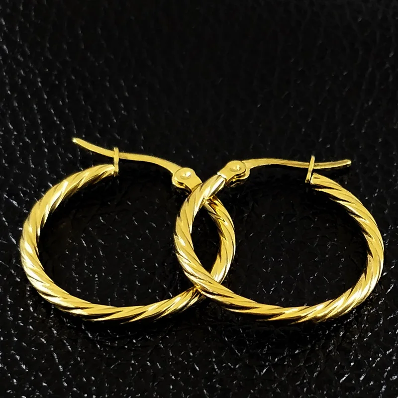 Stainless Steel Gold Color Hoop Earrings for Women Heart Huggie Earrings for Women Jewelry Women Gift brinco argola E612256
Stainless Steel Gold Color Hoop Earrings for Women Heart Huggie Earrings for Women Jewelry Women Gift brinco argola E612256