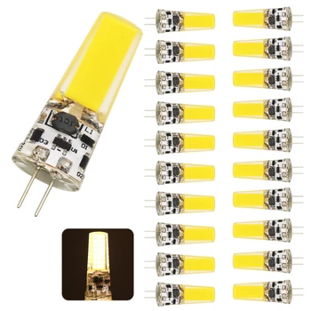 20 pcs New G4 COB LED Bulb ACDC 12V AC220V 9W LED G4 lamp Crystal LED Light Bulb Lampada Lampara Bombilla Ampoule LED G4
20 pcs New G4 COB LED Bulb ACDC 12V AC220V 9W LED G4 lamp Crystal LED Light Bulb Lampada Lampara Bombilla Ampoule LED G4