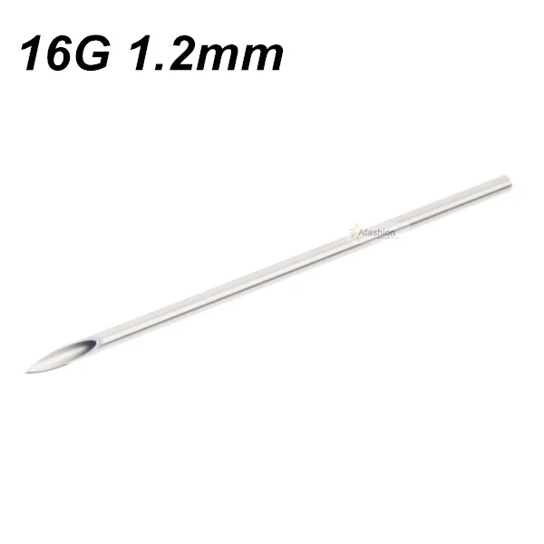 10pcs Sterile 16g Piercing Needle for Body Ear Navel Nipple 3d tattooing accessories individual package
10pcs Sterile 16g Piercing Needle for Body Ear Navel Nipple 3d tattooing accessories individual package