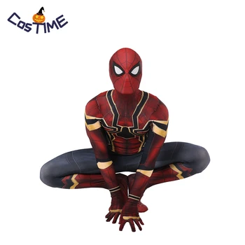Avenger 2019 Infinity War Spider Man Costume Homecoming Iron Spiderman Cosplay Outfit Kids Adult 3D Print Spandex Zentai Suit
Avenger 2019 Infinity War Spider Man Costume Homecoming Iron Spiderman Cosplay Outfit Kids Adult 3D Print Spandex Zentai Suit