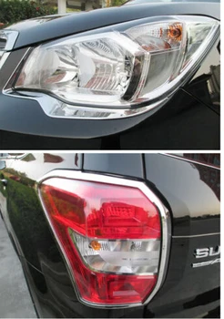 ABS Chrome Front + Rear light lamp cover trim 4PCS for Subaru Forester 2013 2014
ABS Chrome Front + Rear light lamp cover trim 4PCS for Subaru Forester 2013 2014