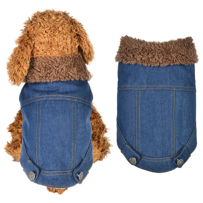 Dog Denim Coat Jeans Costume Winter Dog Jacket Puppy Dog Clothes Pet Outfits Chihuahua Poodle Bichon Wholesale Pet Clothing
Dog Denim Coat Jeans Costume Winter Dog Jacket Puppy Dog Clothes Pet Outfits Chihuahua Poodle Bichon Wholesale Pet Clothing