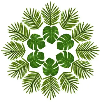 24 Pcs Tropical Palm Leaves Luau Party Decoration Artificial Simulation Tropical Monstera Plant Leaves for Hawaiian Safari Jun
24 Pcs Tropical Palm Leaves Luau Party Decoration Artificial Simulation Tropical Monstera Plant Leaves for Hawaiian Safari Jun