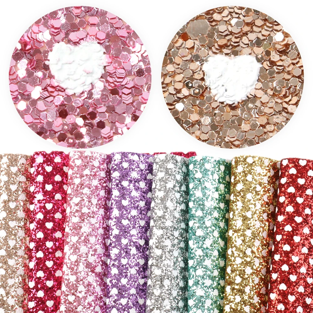 David accessories 8pcs/set 20*34cm Glitter Heart Valentines Day Faux Synthetic Leather, DIY HairBow Bag Shoes Crafts,1Yc6445
David accessories 8pcs/set 20*34cm Glitter Heart Valentines Day Faux Synthetic Leather, DIY HairBow Bag Shoes Crafts,1Yc6445