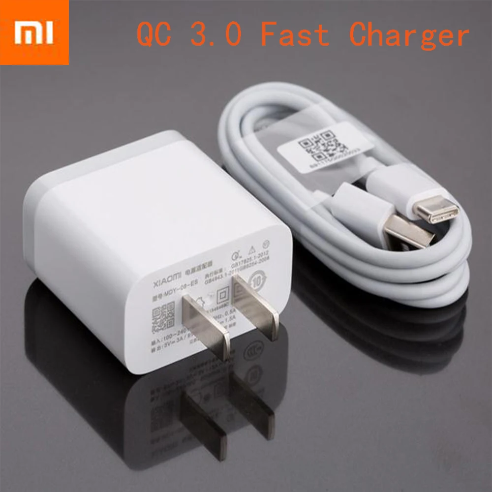 Original For xiaomi mi 9 Charger QC 3.0 Quick Charge EU US Power Adapter For mi 8 se 6 mix 2 2s max 2 3 a1 a2 mi6 mi8 mi5s
Original For xiaomi mi 9 Charger QC 3.0 Quick Charge EU US Power Adapter For mi 8 se 6 mix 2 2s max 2 3 a1 a2 mi6 mi8 mi5s