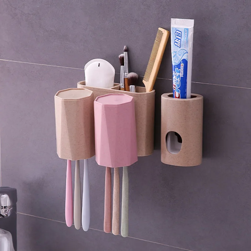 Fashion Toothbrush Holder Toothpaste Storage Rack Shaver Tooth Brush Dispenser Bathroom Organizer Accessories Tools
Fashion Toothbrush Holder Toothpaste Storage Rack Shaver Tooth Brush Dispenser Bathroom Organizer Accessories Tools