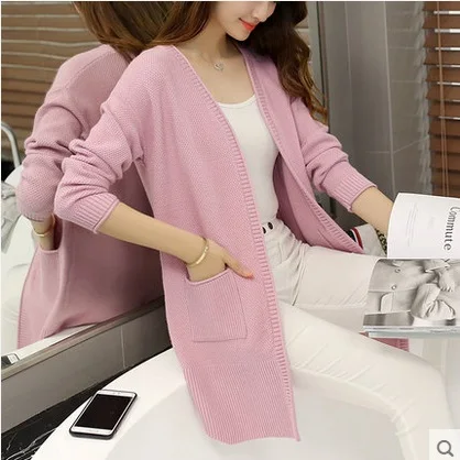 2019 Women Clothing Soft Comfortable Coat Women Spring winter Knitted V-Neck Long Cardigan Female Sweater cardigan
2019 Women Clothing Soft Comfortable Coat Women Spring winter Knitted V-Neck Long Cardigan Female Sweater cardigan