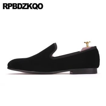 Smoking Slippers Suede Velvet Casual Shoes Men Loafers 11 47 Party Custom Runway Black Big Size Slip On Luxury Burgundy Brand
Smoking Slippers Suede Velvet Casual Shoes Men Loafers 11 47 Party Custom Runway Black Big Size Slip On Luxury Burgundy Brand